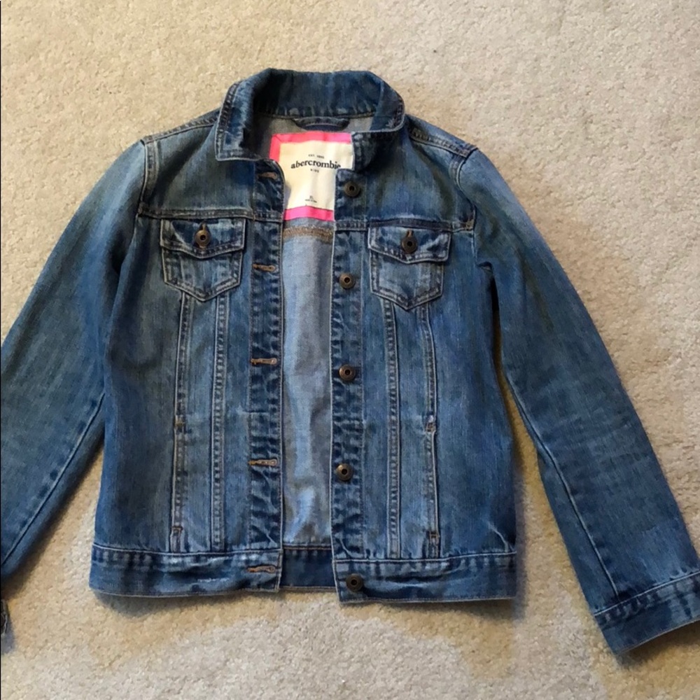 Abercrombie kids jeans jacket